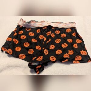 PINK Satin Halloween Boxer Shorts